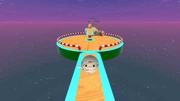 Sky Rolling Ball 3D - All Levels Gameplay Android, iOS ( Level 267 - 274 )