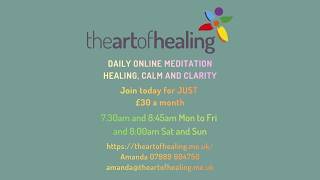 Waxing Moon meditation by https://theartofhealing.me.uk/