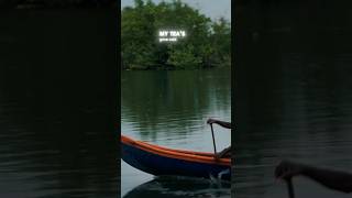 “Floating through monsoon magic 🌧️🌴” #kelara #keralabackwaters #keralatourism #shorts #like #fyp