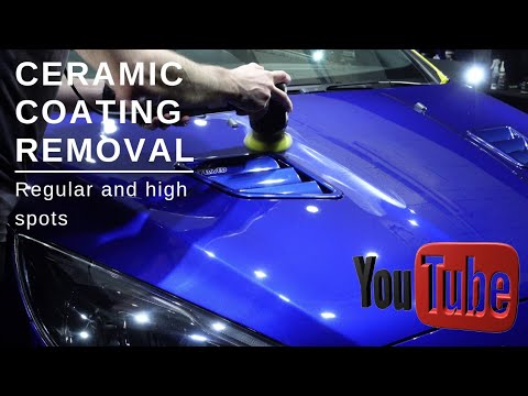 Ford Focus ST ceramic coating removal and titan coatings vulcan - YouTube