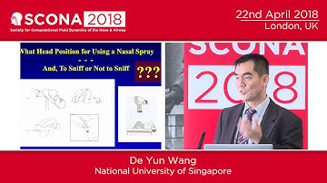 3.4 Nasal airflow in CFD - understanding the effect after surgery - Prof Dr Yun Wang