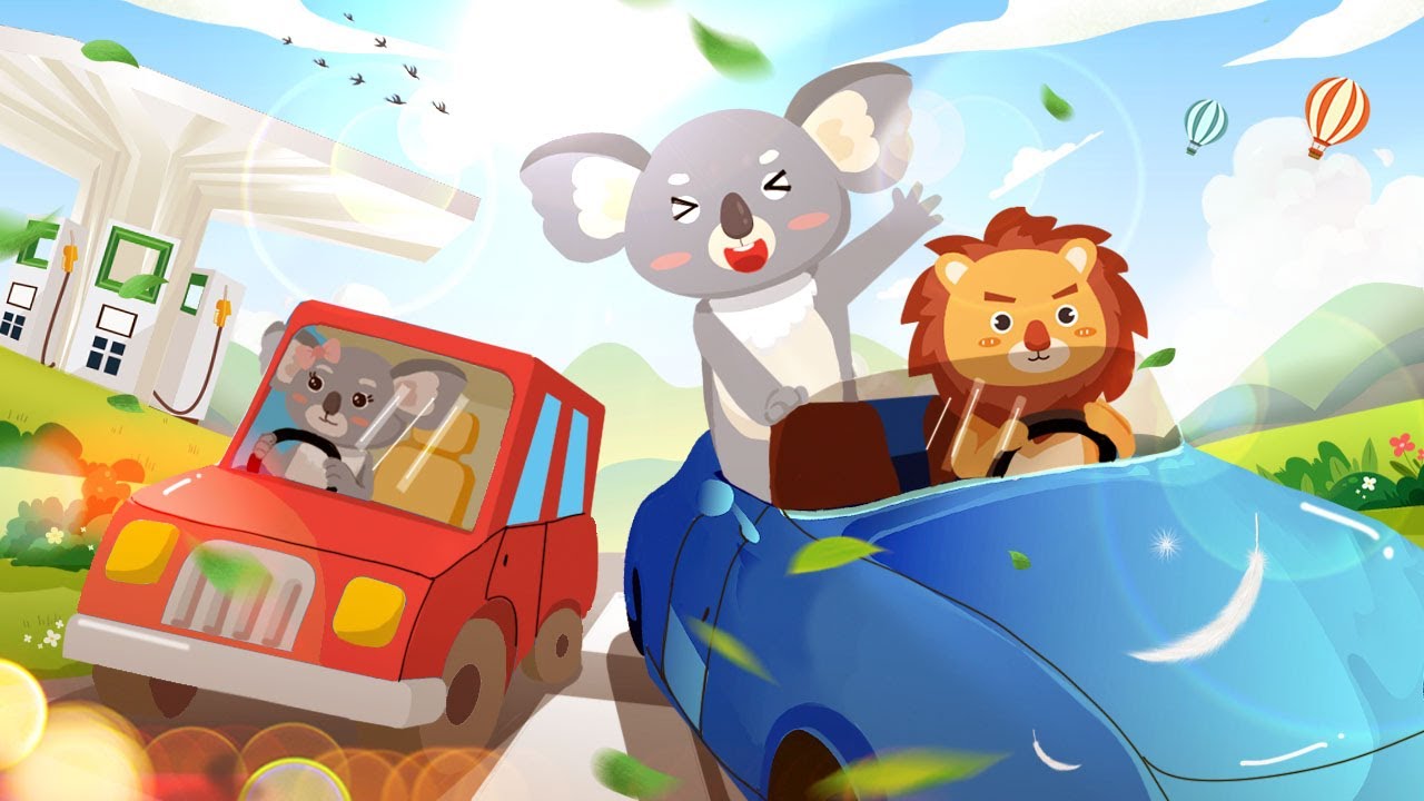 第29集 森林出行方便了!漂亮的共享充电桩大家一起用 | Koala | 动画 | Cartoon | 新能源启蒙教育 | 工程机械 ...