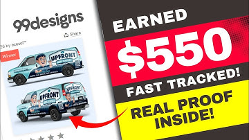 How I Earned $550 Fast-Tracked on 99designs | Real Proof | LIVE Q&A