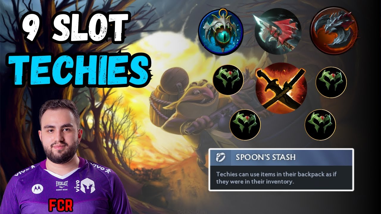 FCR OFFLANE TECHIES IMMORTAL GAMEPLAY