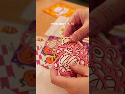 A slow day running my small shop ♡  #studiovlog #art #drawingのサムネイル