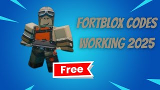 Working Fortblox Codes 2025 Roblox Artemis Royale