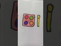 Mackup box colour drawing #trendingshorts #viralshorts #ytshorts
