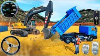 City Road Construction Game 3d 🚧 Build New Black Top Road 🏗️ Construction Simulator Game 🚩 Wheelkeys screenshot 3