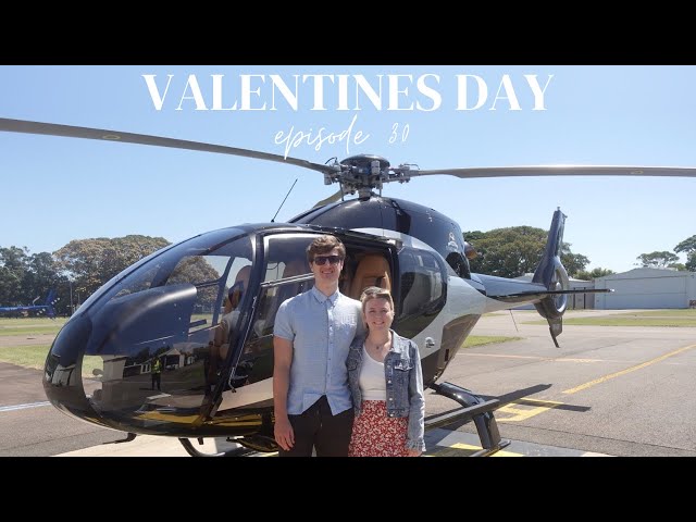 Valentines Day Helicopter Ride Over Sydney | Australia — Becki and George | Travel Vlog (video thumbnail)