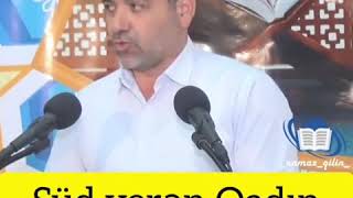 Dini Statuslar Süd Verən Qadın Oruc Tuta Bilərmi Hökmü