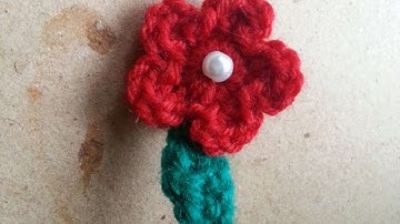 How To Make A Crochted Flower Brooch - DIY Crafts Tutorial - Guidecentral