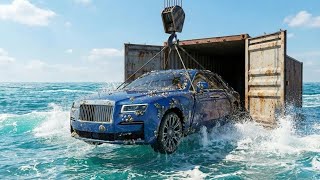 ROLLS-ROYCE PERFECT After 20 YEARS 300m DEEP! 😱 Container Reveal Live