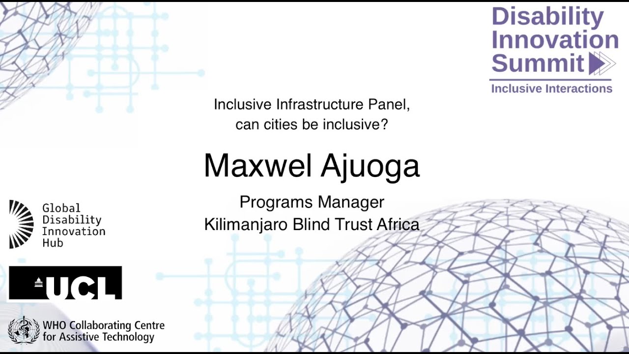 Inclusive Infrastructure - Maxwel Ajuoga