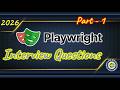 Top 100 Playwright Interview Questions Part 1 | Pradeep Nailwal
