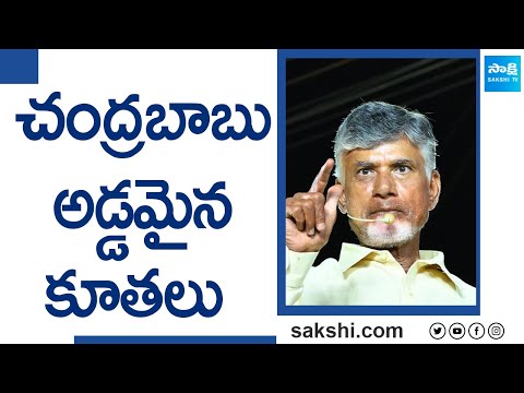 Chandrababu Insulted Speech On Common People In Election Campaign | @SakshiTV - SAKSHITV