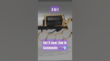 The Apache Revolver Gun High Detailed 3DModel..Link in comments #gun #revolver #magic #blender #game