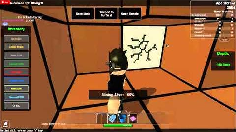 Lets play: Roblox Epic mining 2