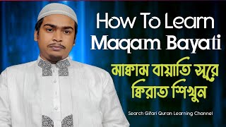 How To Learn Maqam Bayati 1st 3 Step Tuning All Discussion Qari Abuzar Gifari