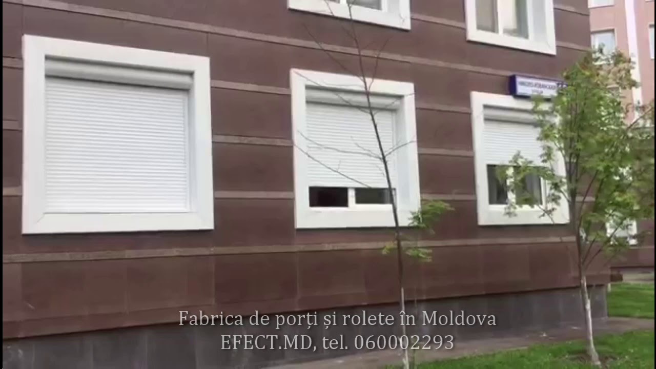 Rolete de protecție pentru ferestre. Fabrica de porți și rolete în Moldova - 079000590