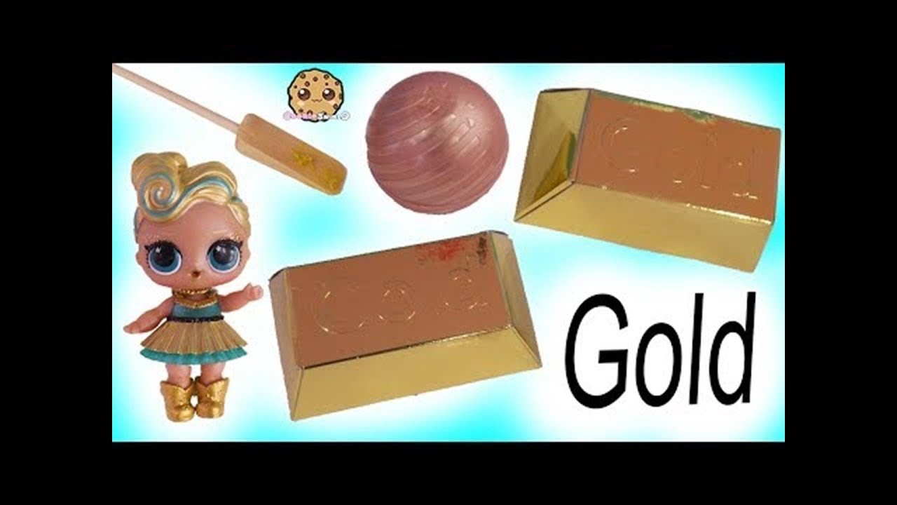 Giant Gold Dig ! LOL Surprise Doll Luxe Digs for Gold - Cookie Swirl C ...