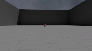 My first scout running animation