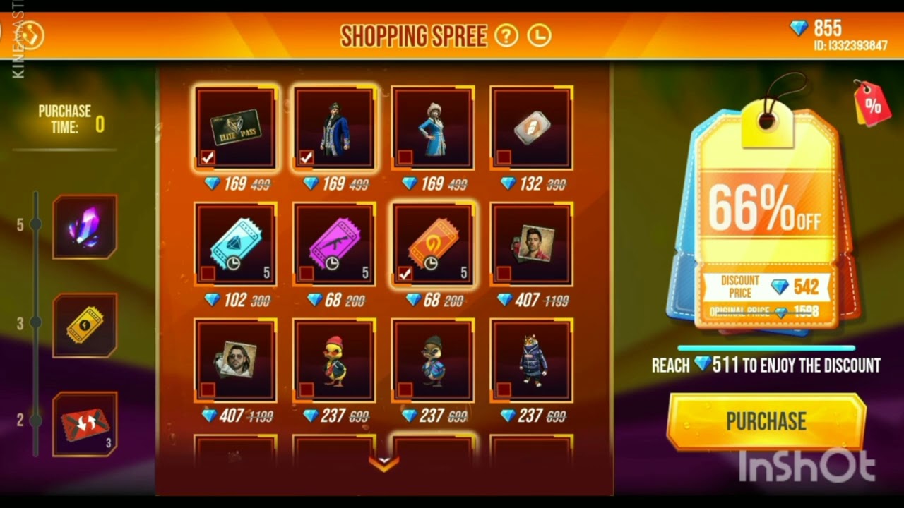 FREE FIRE NEW EVENT// NEW SHOPPING SPREE EVENT IN FREE FIRE //UP TO 90% DISCOUNTS