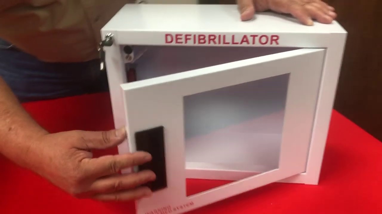 How to assemble your HeartSine AED and AED Cabinet