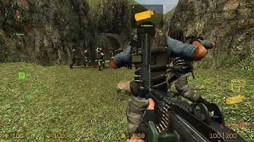 Counter Strike Source Chateau #17 Only Machine Guns