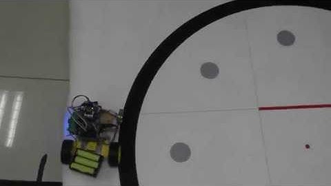 Пропорциональный регулятор версия 2.0. Ардуино робототехника. Кр=0.5