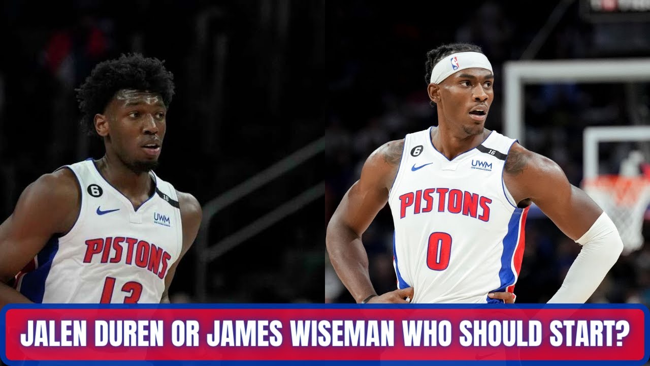 Jalen Duren vs James Wiseman who should be the starting center for the ...