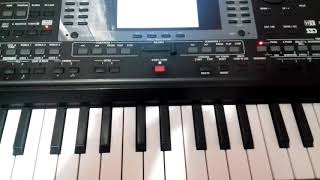 Cara membelah suara menjadi 2 (split) piano KORG microarranger/pa50