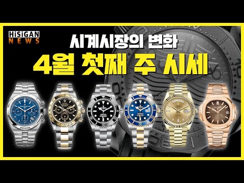   하이뉴스 60회 롤렉스 1년에 2개까지 구매가능 하다고 4월 첫째주 내 명품시계 가격은 하이시간TV
