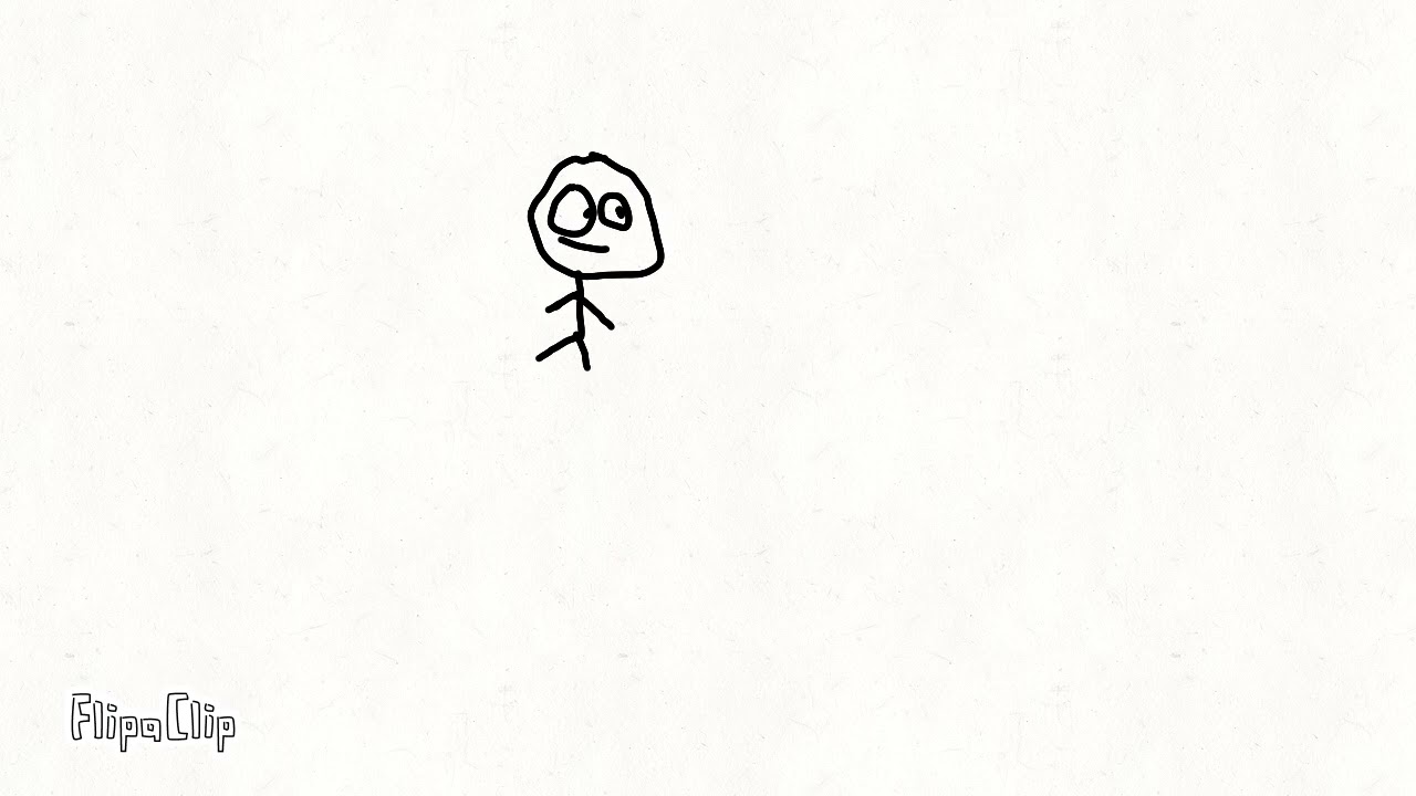 Clip of a stick figure