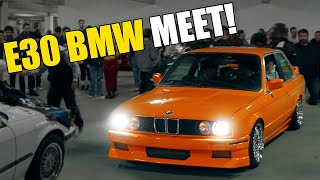 Underground Los Angeles Car Meet! | E30 BMW Take Over