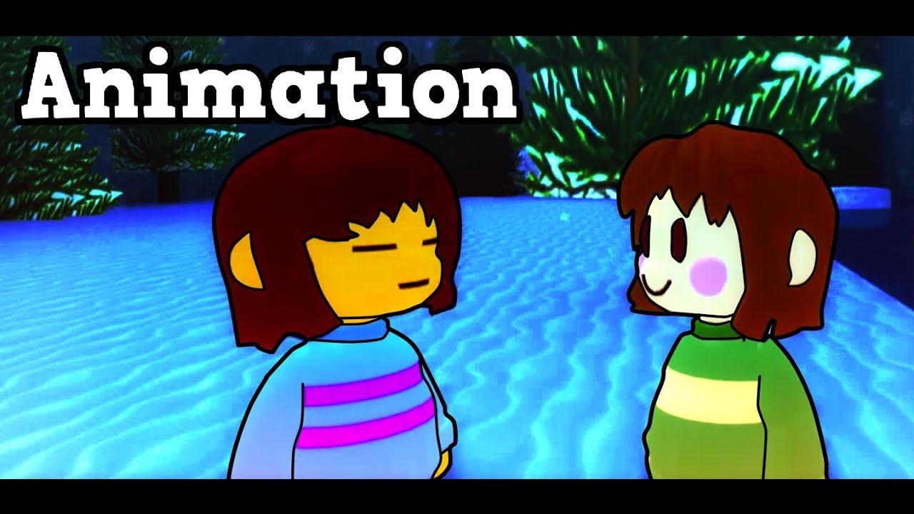 Frisk Meets Chara Funny Cinematic Undertale Au Animation Roleplay Youtube - xtale frisk roblox