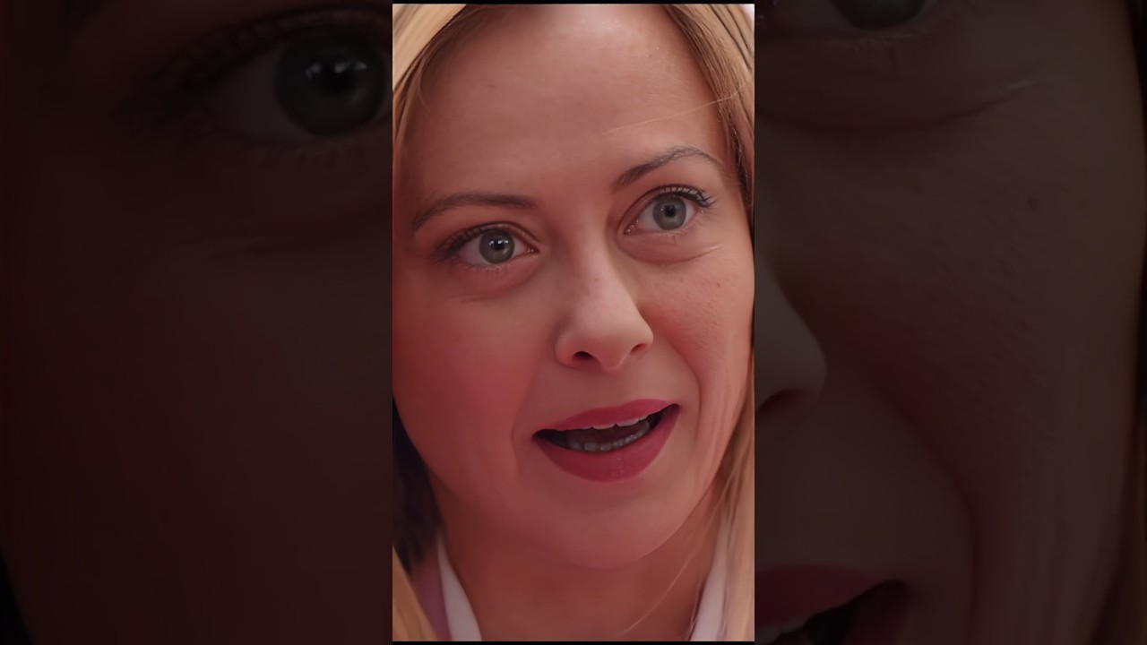 Giorgia Meloni Meets the U.S. Vice President — Smart, Confident & Cute 🇮🇹🇺🇸✨