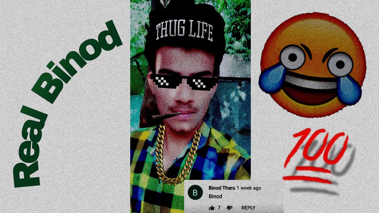 BINOD EXPOSED ( FACE REVEAL)