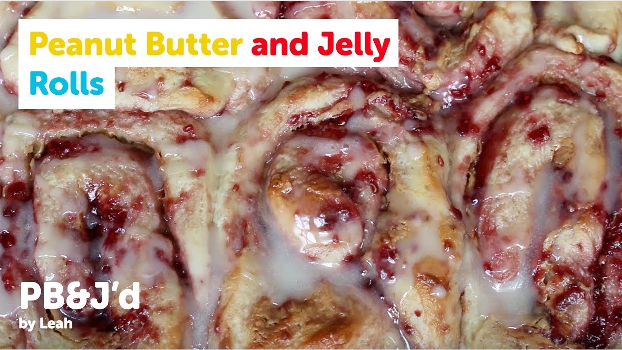 Peanut Butter and Jelly Rolls I PB&J'd