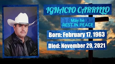 R.I.P. Ignacio Carrillo