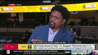 Jalen Rose Series is over! Heat got one which is all they need to win three more | NBA Finals