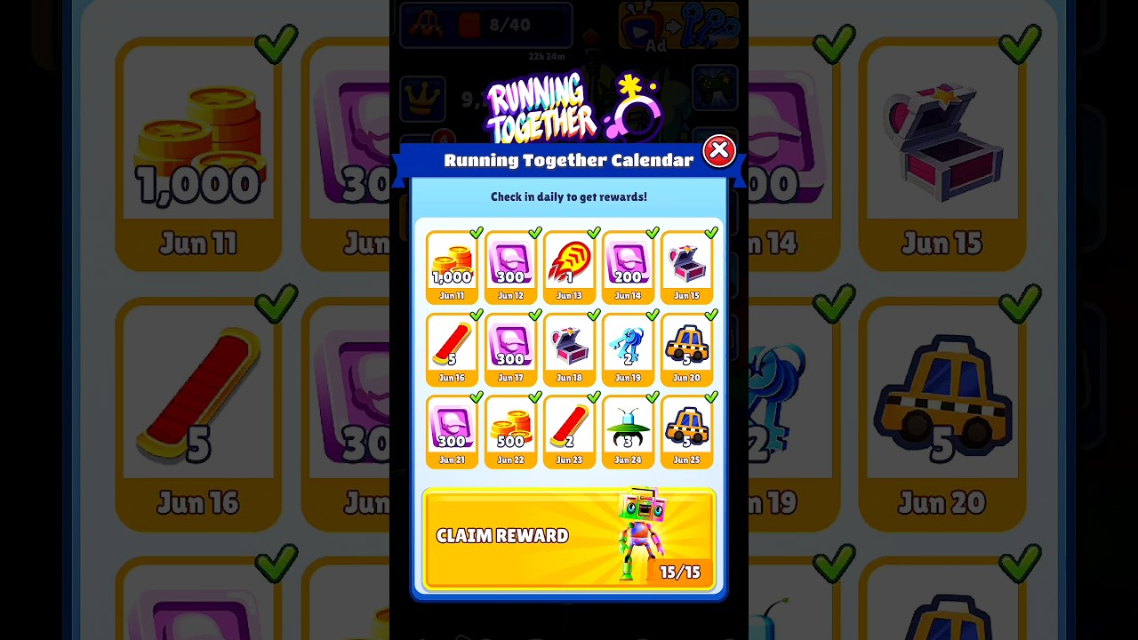 Subway Surfers unlocking Pridebot 