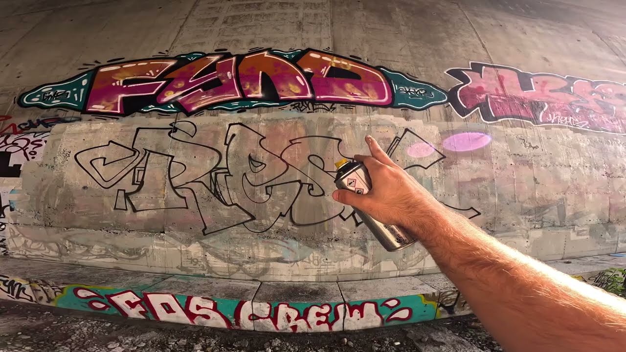 Graffiti Letters - Resk12 x Dungeon Master x Dice