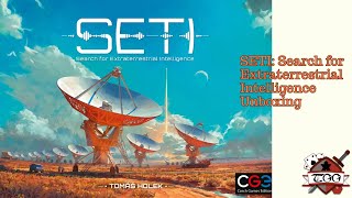 SETI: Search for Extraterrestrial Intelligence Board Game Unboxing