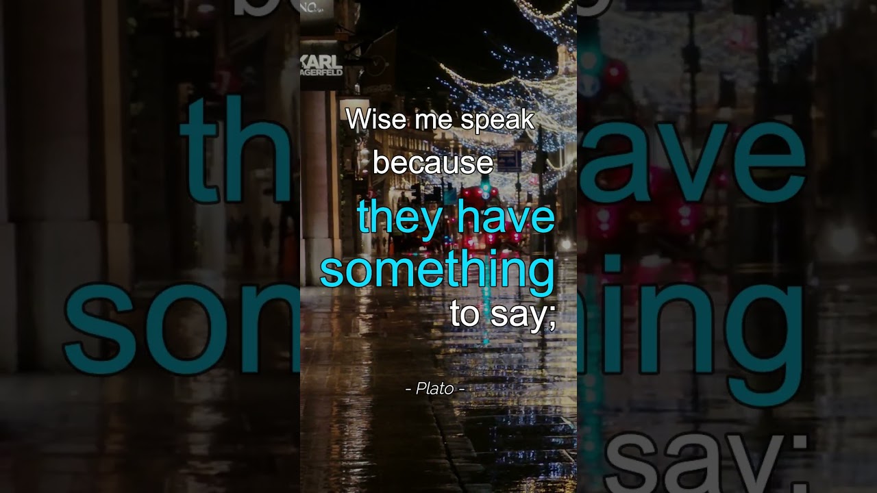 Plato Quotes Wise Men and Fools 