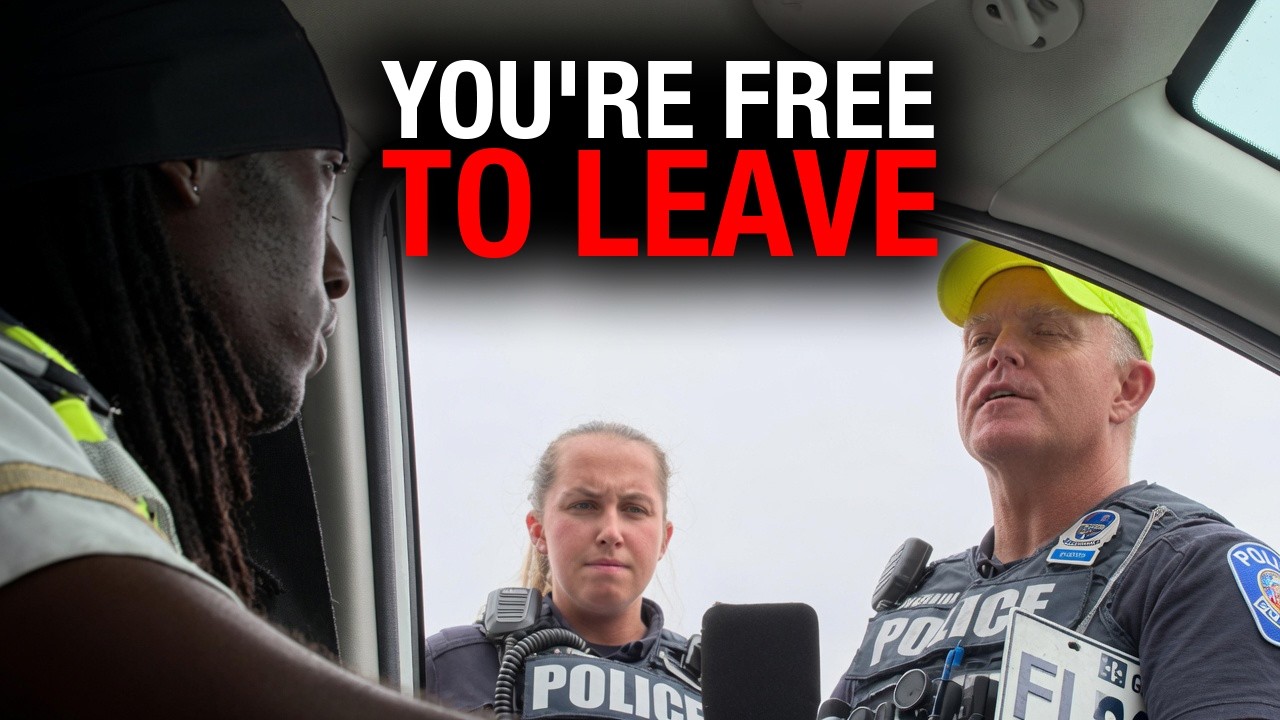 ‘You’re free to leave Canada’: Cop pulled from patrol ‘You’re free to leave Canada’: Cop pulled from patrol