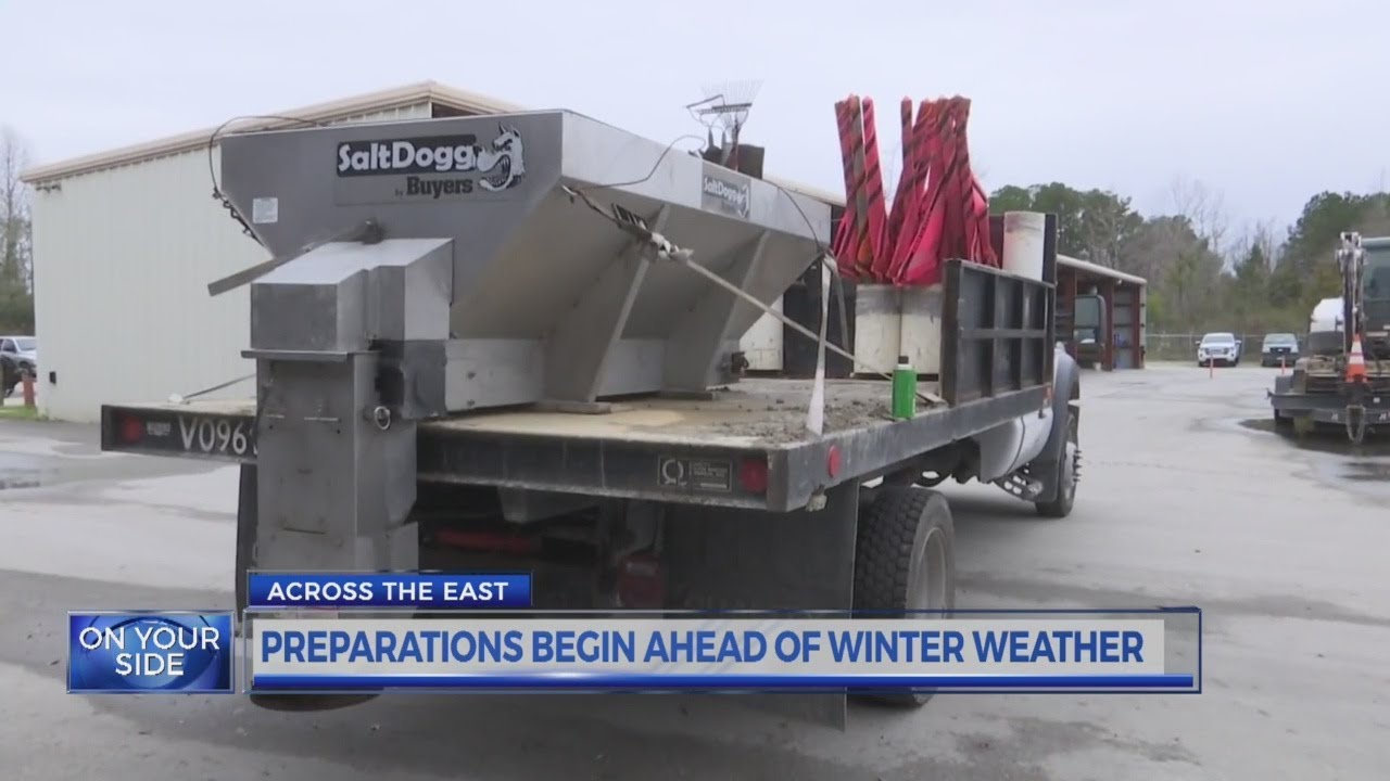 Preparations begin ahead of storm - YouTube