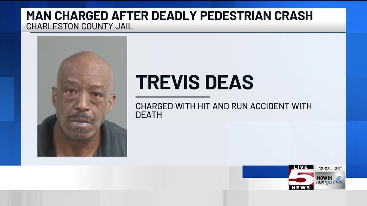 VIDEO: Charleston Police charge man in auto-pedestrian hit-and-run killing of woman, 78