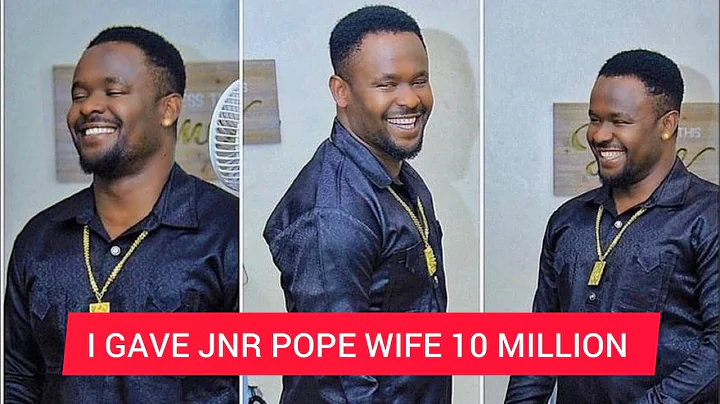 Zubby Michael Finally give Jnr pope family 10 Million Naira