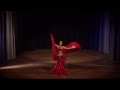 Khalida Belly Dance - Double Fans Silk Fan Veil Bellydance Fusion Performance - Dance4Children Show