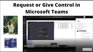 This video demonstrated how to configure your microsoft teams make the
request and give control available for external users. setting is
disabled by ...